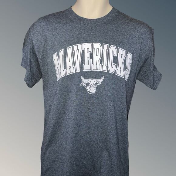 Unisex NBA Gilden Heavy Cotton Dallas Mavricks Short Sleeve T Shirt Size M #124 - Picture 2 of 5